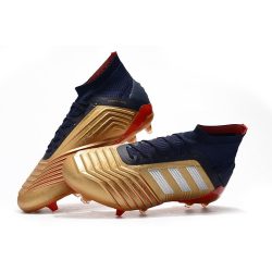 Adidas Predator 19.1 FG - Goud Rood Zilver_10.jpg